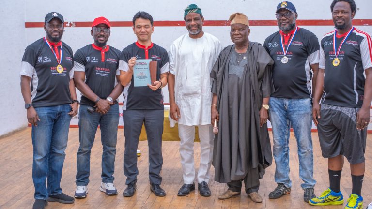 Honda Serves Up Winning Formula at Lagos Country Club Squash League