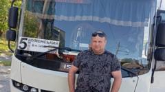 The drivers risking death on Ukraine’s most dangerous bus routes