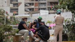 Anger directed at Venezuela’s official response to earthquake recovery