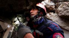Dogs, drones and sound detectors: How rescuers search for quake survivors