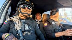 On the front line of Ecuador’s drugs war, police fight gangs, guns and corruption