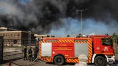 Deadly strike on Kyiv warehouse prompts evacuations