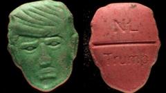Dutch institute issues ‘red alert’ over Trump-shaped ecstasy pills