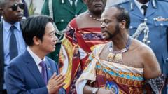China advises its citizens to leave Taiwan ally Eswatini over ‘security risks’
