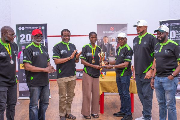 Soliu, Oladipupo, Asade Shine at Merchant Express Squash Tournament