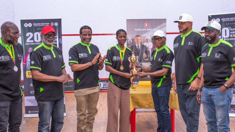 Soliu, Oladipupo, Asade Shine at Merchant Express Squash Tournament